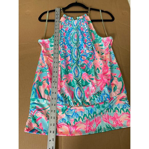 LILLY PULITZER TOP SHIRT MEDIUM - Picture 12 of 14